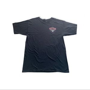 Volcom Men’s T-Shirt Black Short Sleeve Size Large